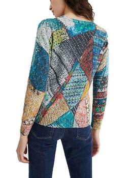 Jersey Desigual Vemazza Multicolor Mujer