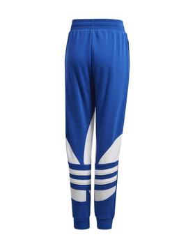 Pantalon Adidas Big TRF Azul/Blanco Niño