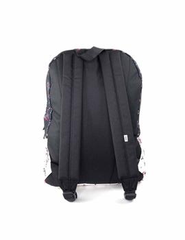 Mochila Vans Realm Classic Blanco/Flores/Neg Mujer