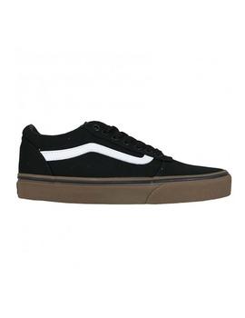 Zapatillas Vans Ward Negro/Bco/Gum Hombre Canvas