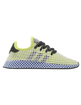 Zapatillas Adidas Deerupt Runner Amarillo Fluor