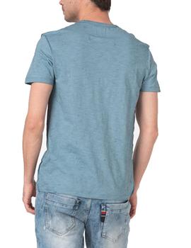 Camiseta Desigual Murray Azul Para Hombre