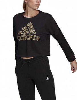 Sudadera Adidas W LEO G Negro Mujer