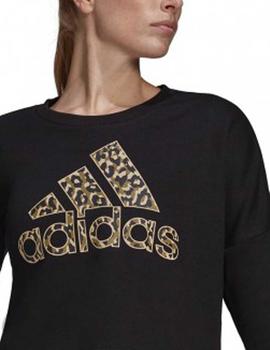 Sudadera Adidas W LEO G Negro Mujer