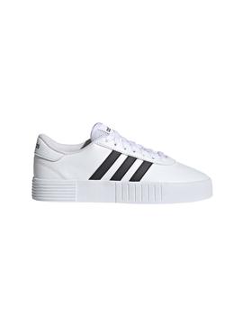 Zapatillas Adidas Court Bold Blanco/Negro Mujer