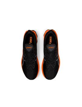 Zapatillas Asics Novablast Negro/Naranja Hombre