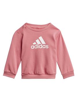 Chandal Adidas I BOS Jog Rosa/Gris Niña