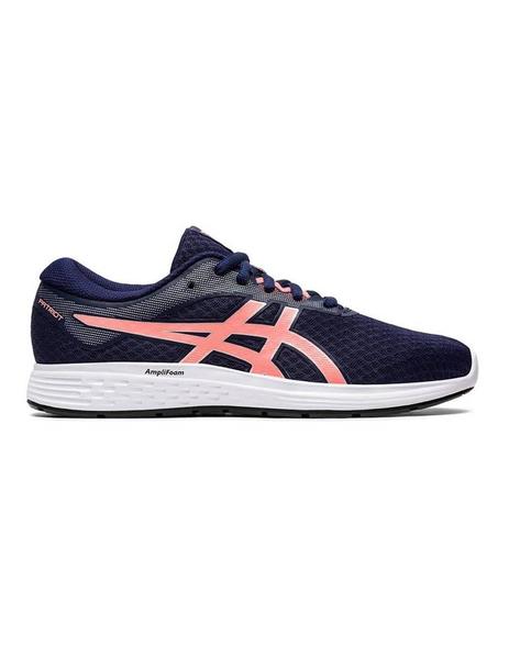 mordaz Sobretodo billetera Zapatillas Asics Patriot 11 Mno/Coral Para Mujer