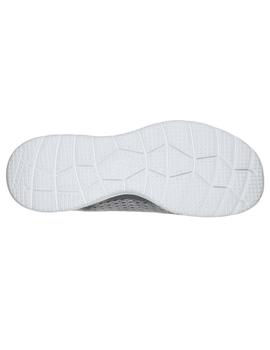 Zapatillas Skechers Bountiful Quick Pat Gris Mujer