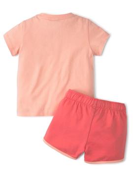 Set Puma Minicats Rosa Niña