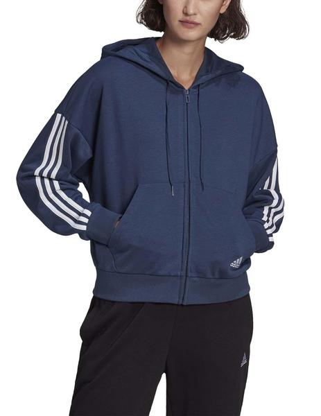 Calamidad Descuido deficiencia Chaqueta Adidas W 3S FZ Marino Mujer