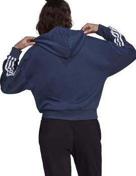 Chaqueta Adidas W 3S FZ Marino Mujer