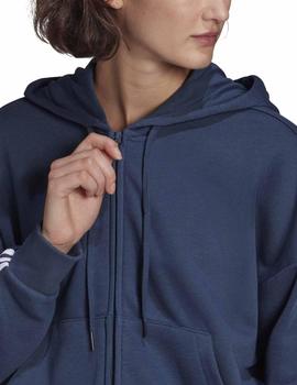 Chaqueta Adidas W 3S FZ Marino Mujer