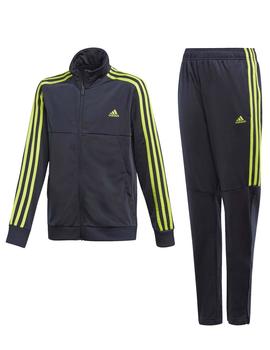 Chandal Adidas YB TS Tiro Marino/Verde Niño