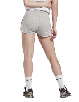 Short Reebok TE Tape Pack Gris Mujer