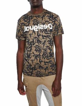 Camiseta Desigual Cesarion Topo Hombre