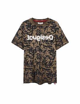 Camiseta Desigual Cesarion Topo Hombre