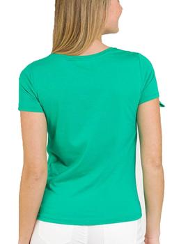 Camiseta Naf Naf Odiana Verde Mujer