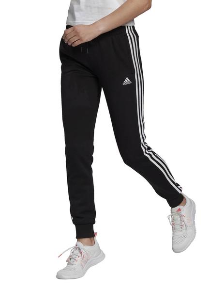 Pantalon Adidas 3S FT C Negro/Blanco