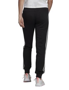 Pantalon Adidas W 3S FT C Negro/Blanco Mujer