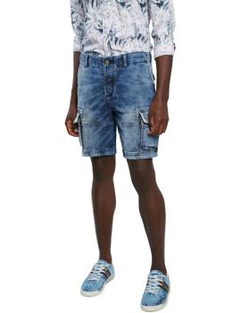 Pantalon corto Desigual Daniel Denim Hombre