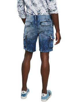 Pantalon corto Desigual Daniel Denim Hombre