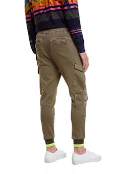 Pantalon Desigual Tarsilo Kaki Hombre