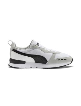 Zapatillas Puma R78 Blanco/Gris Negro Hombre