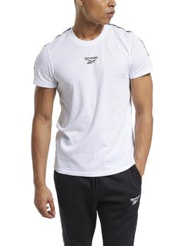 Camiseta Reebok TE Tape Blanco Hombre