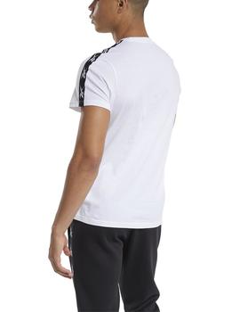 Camiseta Reebok TE Tape Blanco Hombre