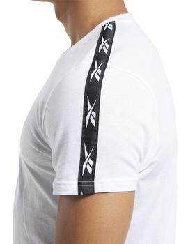 Camiseta Reebok TE Tape Blanco Hombre