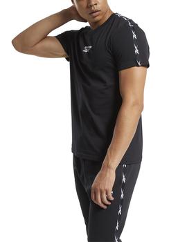 Camiseta Reebok TE Tape Negro Hombre