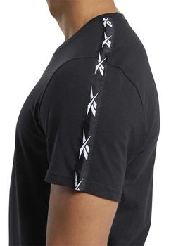 Camiseta Reebok TE Tape Negro Hombre