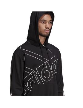 Sudadera Adidas U FAVS Q1 Negro/Blanco Hombre