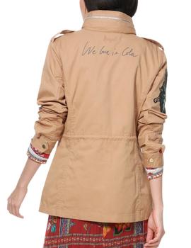 Chaqueta Delia Camel