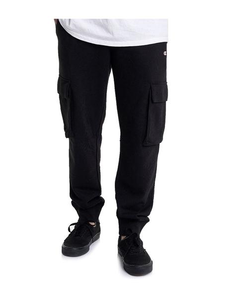 Pantal n Champion pu o y cord n cargo Negro Hombre
