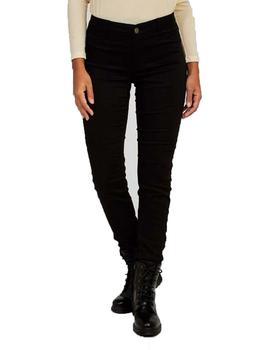 Pantalon Naf Naf Power Skinny Negro Mujer