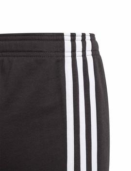 Pantalón corto Adidas G 3S Negro/Blanco Niña