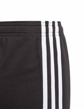 Pantalon corto Adidas G 3S Negro/Blanco Niña