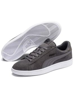 Zapatilla Puma Smash V2 Castlerock Gris