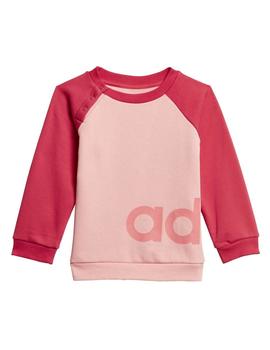 Chandal Adidas I Lin Jogg Fl Rosa Niña