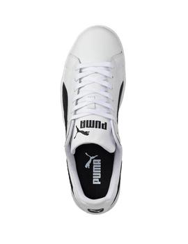 Zapatilla Puma Smash V2L Blanco-Negro