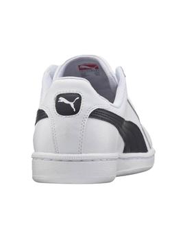 Zapatilla Puma Smash V2L Blanco-Negro