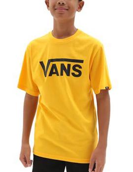 Camiseta Vans Classic Boys Amarillo Niño