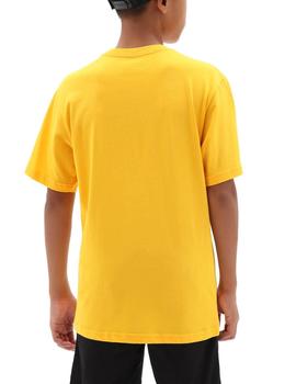 Camiseta Vans Classic Boys Amarillo Niño