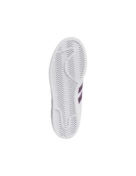 Zapatillas Superstar W Blanco/Morado