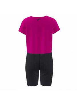 Set Joma Mitjana Fucsia/Negro Niña