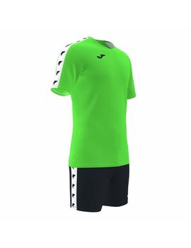 Set Joma Colle Verde fluor/Negro Niño