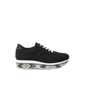 Zapatillas Desigual Platform_ Indian Mandala Negro