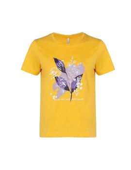 Camiseta Tiffosi Warhol Amarillo Mujer